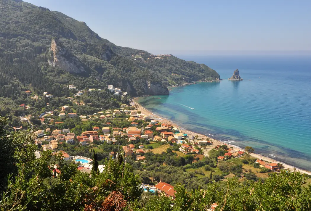 Agios Gordios Corfu: The Beach Under the Standing Rock