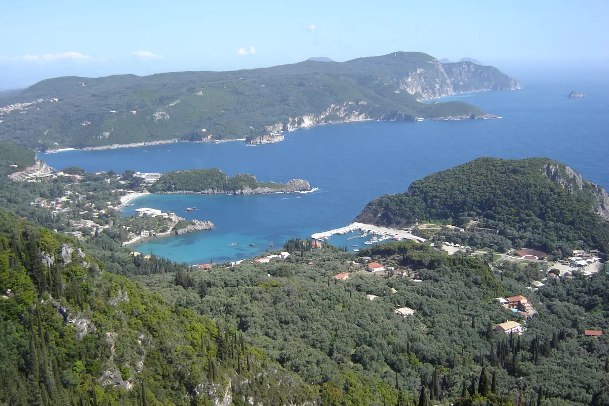 Paleokastritsa Corfu: A String of Coves, Not One Beach