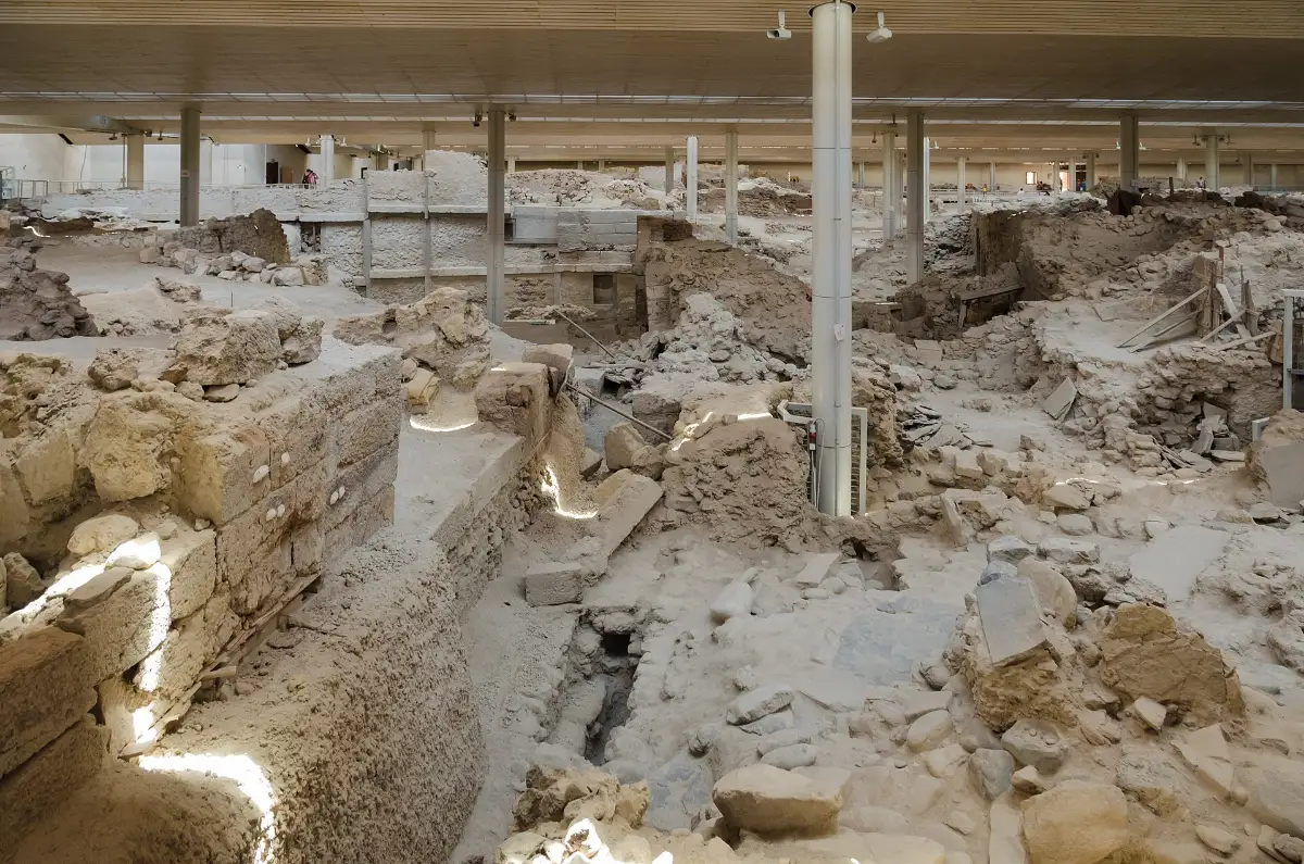 Akrotiri Santorini: A Bronze Age Town Under a Roof
