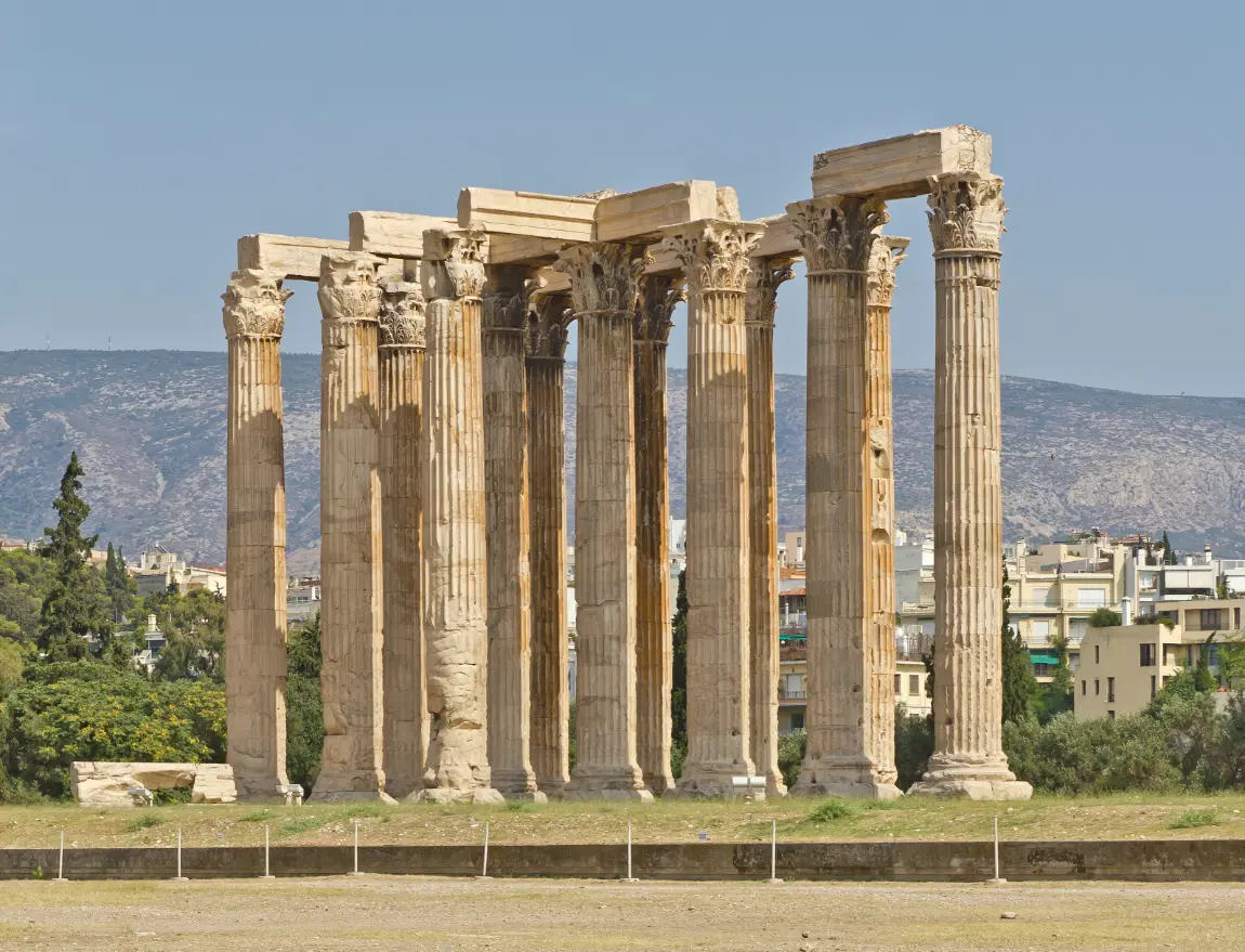 The Temple of Olympian Zeus, and the 640 years it took