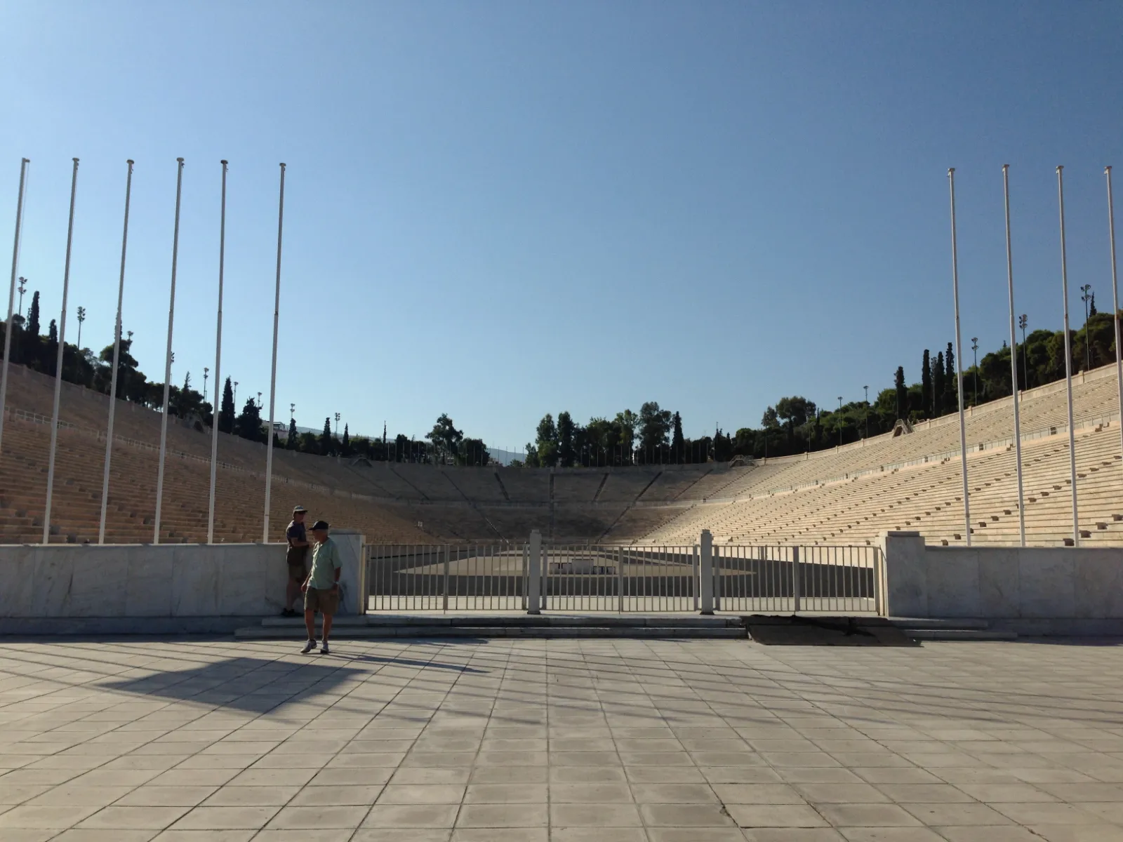 The Panathenaic Stadium: a stadium built entirely of marble