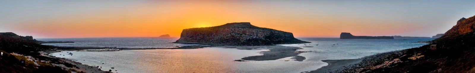 Balos Lagoon, Crete: The Track, the Boat and the Walk