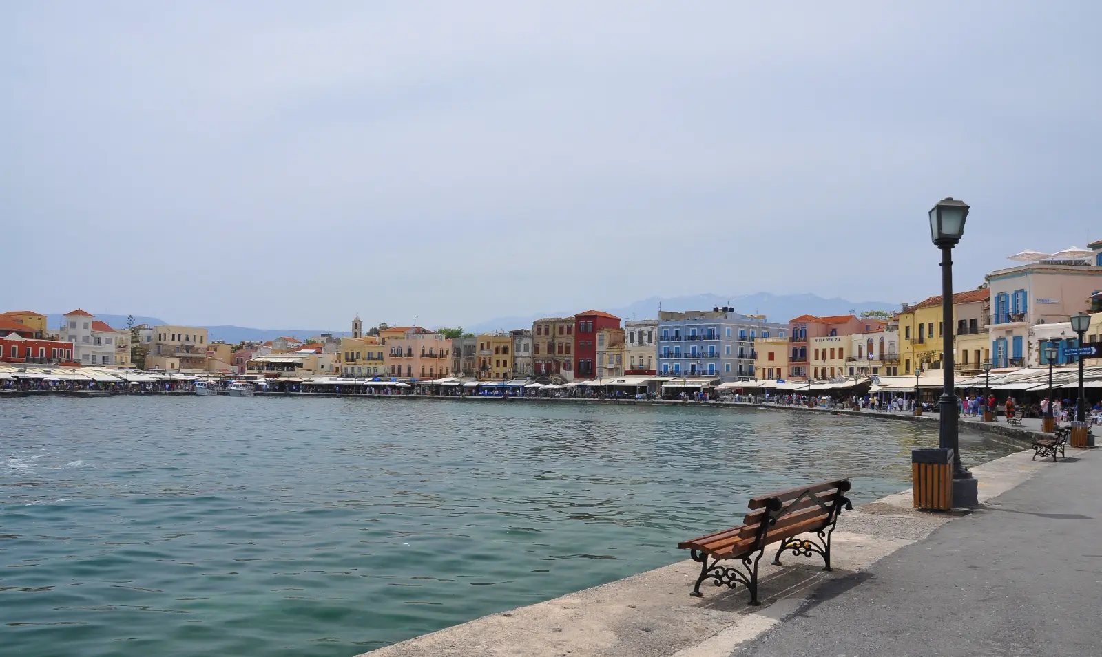 Chania old town: a Venetian harbour with the layers still showing