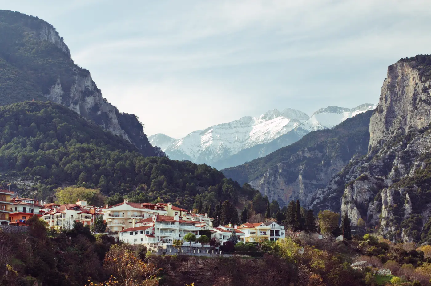 Litochoro: where you start up Olympus