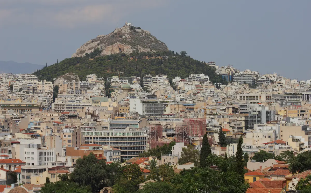 Lycabettus Hill: the highest point in central Athens