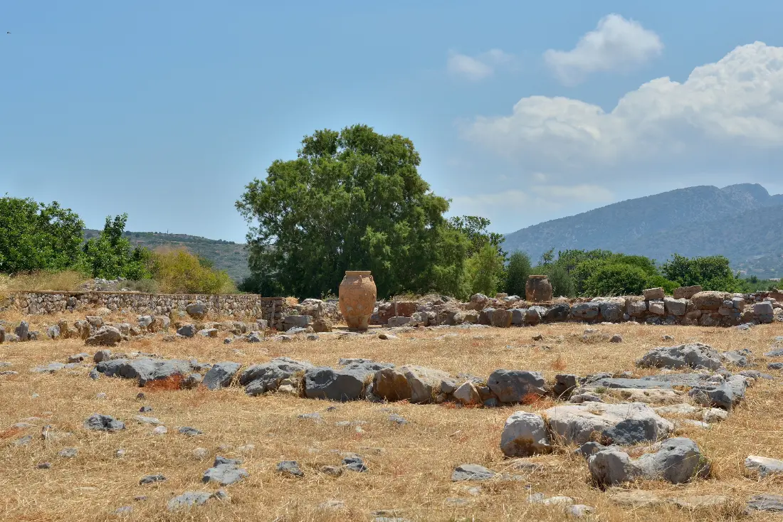 Malia: a Minoan palace and a party strip, three kilometres apart