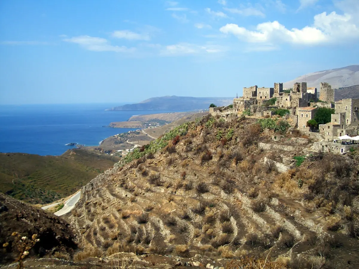 The Mani: a peninsula of fortified towers