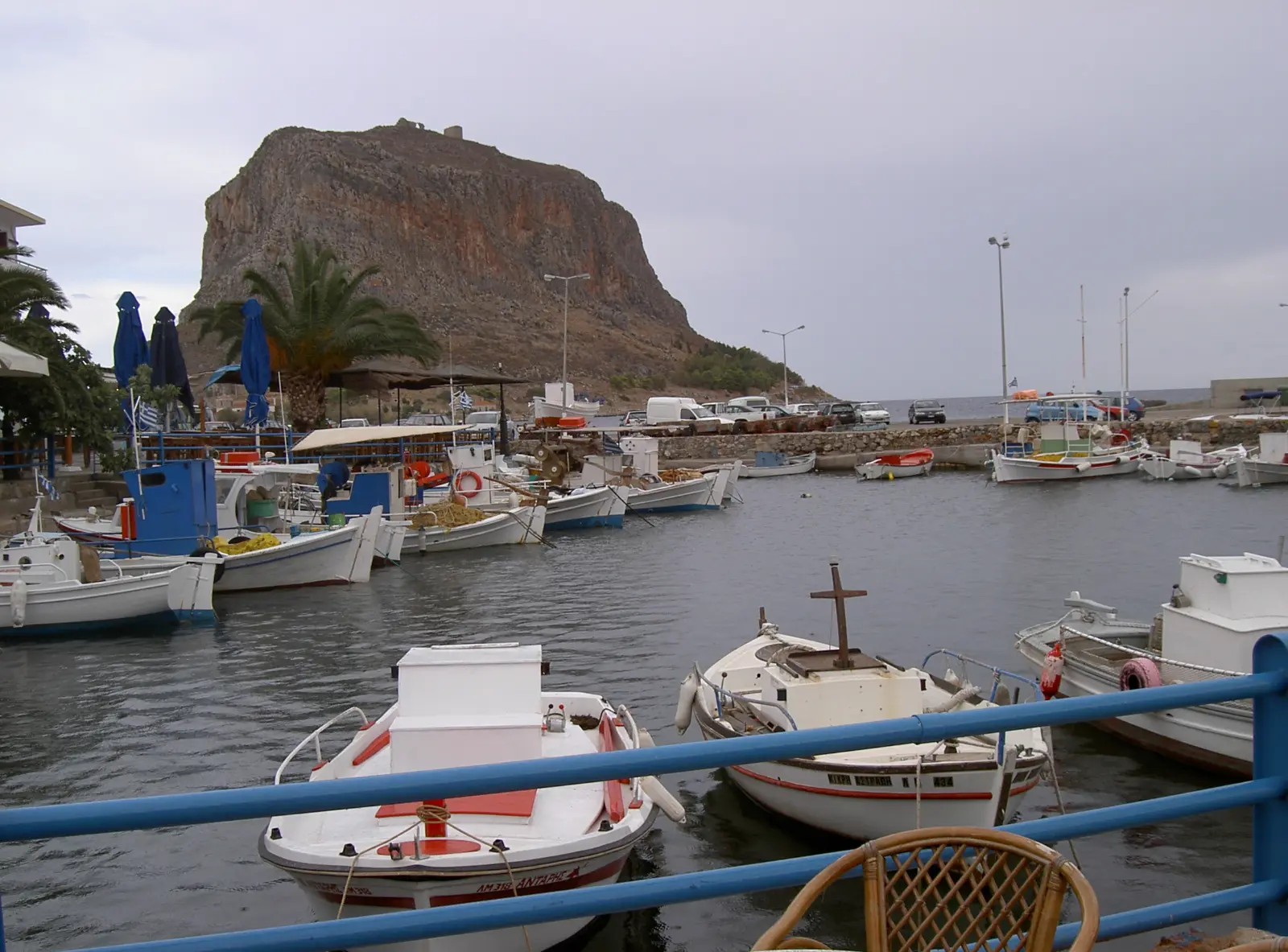 Monemvasia: a whole town you cannot see from the shore
