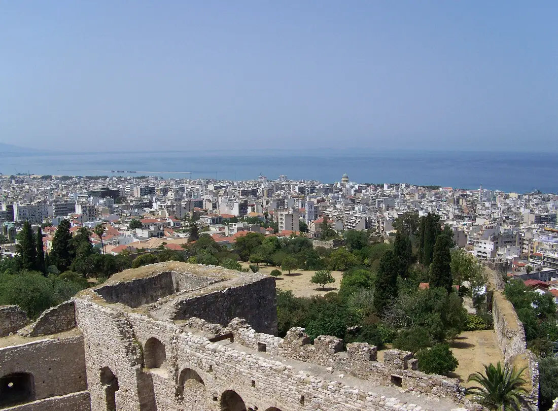 Patras: the gate to Italy, and the loudest spring in Greece