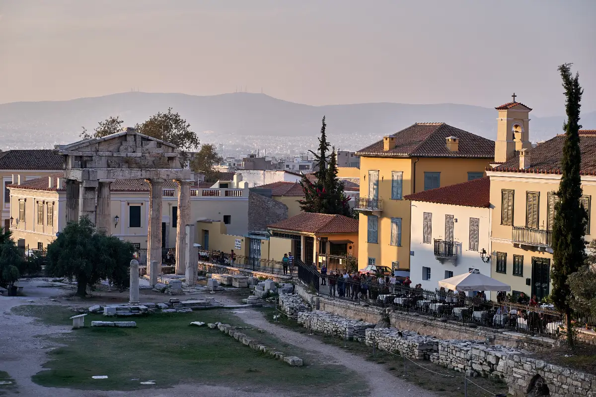 The Roman Agora: the other agora, and the tower inside it
