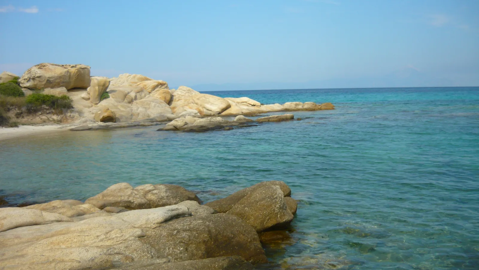 Sithonia: pine, coves and a ring road