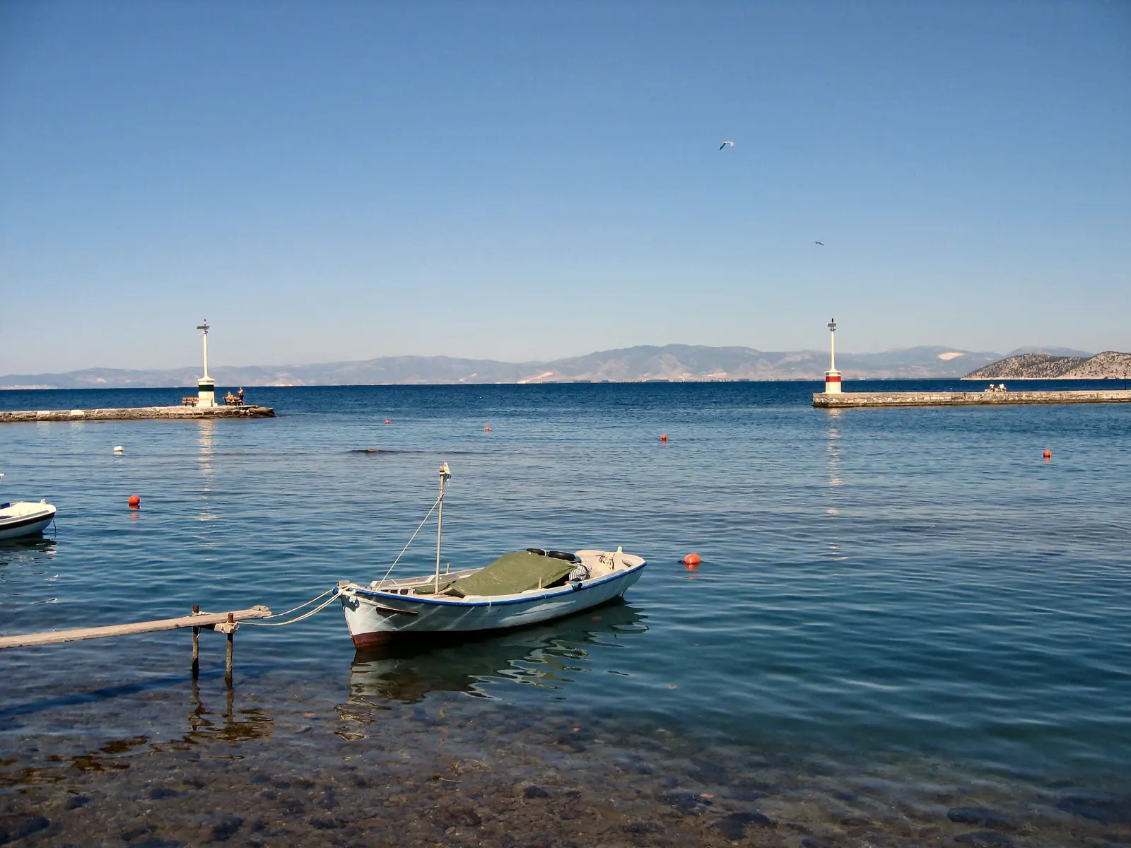 Thassos: pine forest, white marble and a short ferry