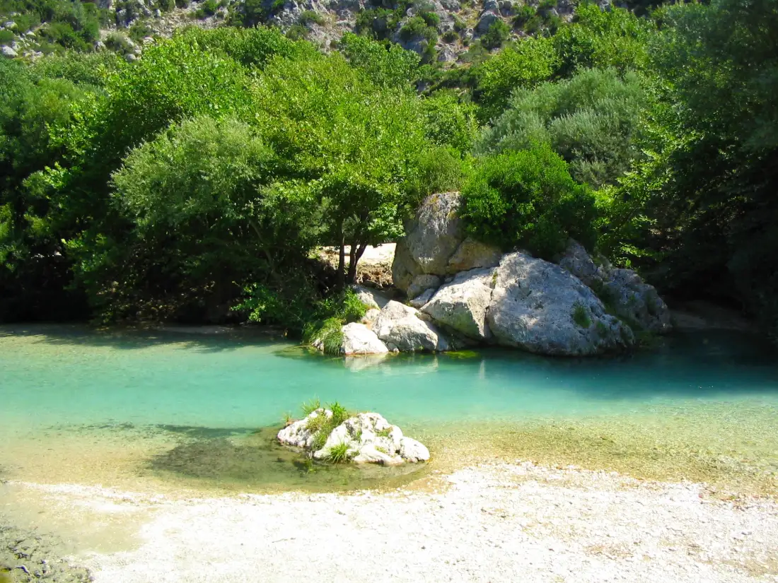 The Acheron: the river the ancients took for the underworld